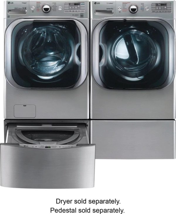img-2058.jpg LG – 5.2 Cu. Ft. High Efficiency Front-Load Washer with Steam and TurboWash Technology – Graphite steel