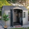 img-2134.jpg Lifetime 10ft x 8ft Rough Cut Outdoor Storage Shed
