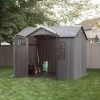 img-2135.jpg Lifetime 10ft x 8ft Rough Cut Outdoor Storage Shed