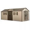 img-2217.jpg Lifetime 20′ x 8′ Outdoor Storage Shed Building Brown