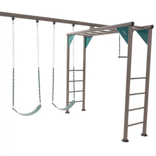 img-2265.jpg Lifetime 90966 Double Adventure Tower with Monkey Bars
