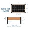 img-2612.jpg Raised planter 100% authentic teak wood