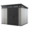 img-27.png Keter Artisan 9×7 Foot Large Outdoor Shed with Floor with Modern Design for Patio Furniture