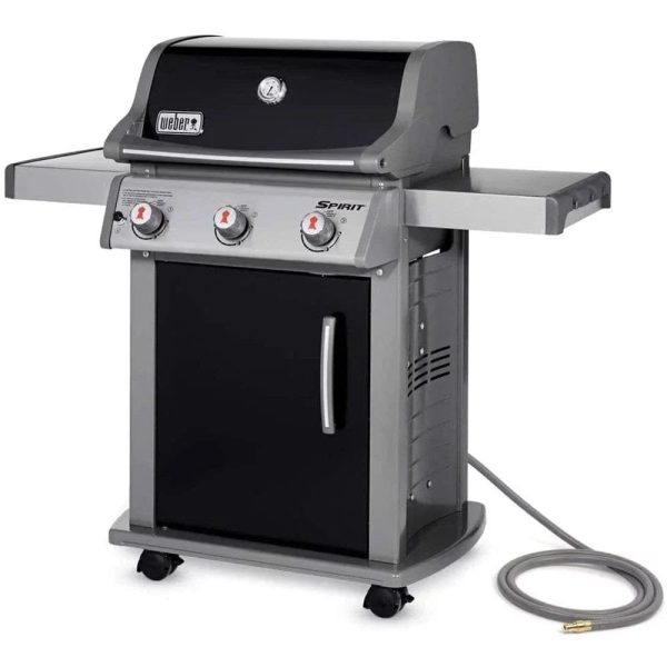 img-3012.jpg Weber 47510001 Spirit E-310 3-Burner Natural GAS Black Bundle with Generic Grill Cover Barbecue Drip Pans Set of 3