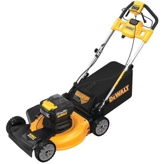 img-340.jpg 21 in. 20-Volt Cordless Electric Manual Walk Behind Self Propelled Mower with Two 12 Ah Flexvolt Batteries and Charger