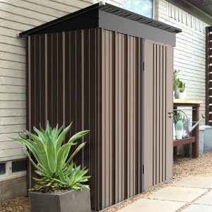 img-475.jpg 5 ft. W x 3 ft. D Stainless Steel Storage Shed