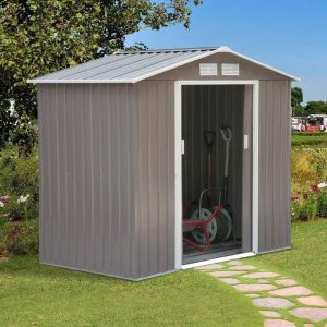 img-485.jpg 7 ft. W x 4.2 ft. D Metal Storage Shed