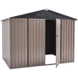 img-501.jpg 8 Ft. W x 6 Ft. D Metal Storage Shed