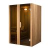 img-529.jpg ALEKO StI2ced Cedar Indoor Wet Dry Sauna Steam Room, 3 kW Harvia KIP Heater, 2 Person