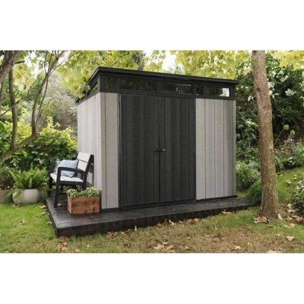img-630.jpg Artisan 9 ft. W x 7.5 ft. D Plastic Storage Shed
