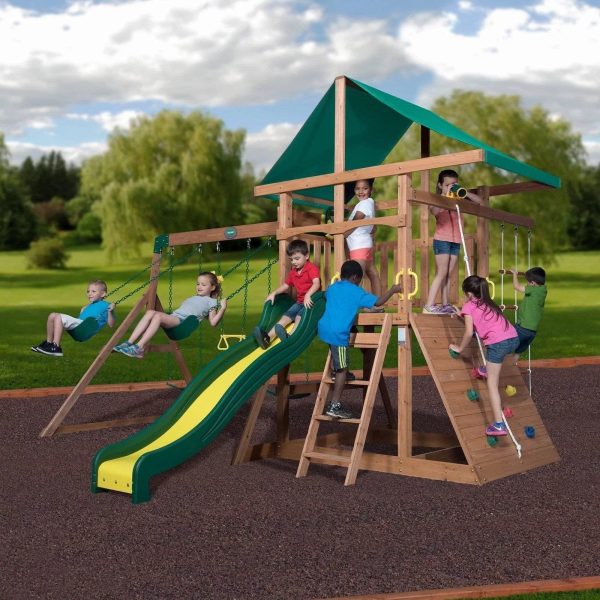 img-761.jpg Backyard Discovery Mount McKinley All Cedar Wood Swing Set