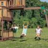 img-776.jpg Backyard Discovery Skyfort II Cedar Swing Set/PlaySet