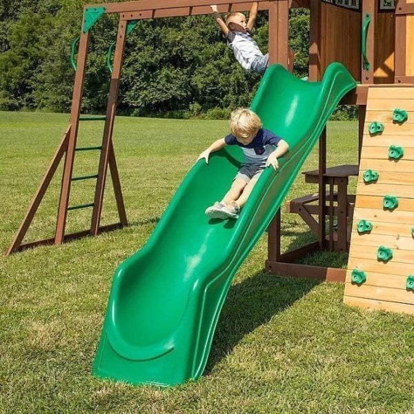 img-777-1.jpg Backyard Discovery Skyfort II Cedar Swing Set/PlaySet