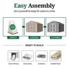 j3-19-1.jpg Little Cottage Co. Pre-Cut 12×12 Value Gable Shed Kits