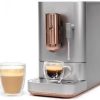 jhgfd1-1-1.jpg Café Affetto Automatic Espresso Machine + Milk Frother | Built-In & Adjustable Espresso Bean Grinders | One-Touch Brew in 90 Seconds | Steel Silver, 1.2 Liter, (C7CEBBS2RS3)