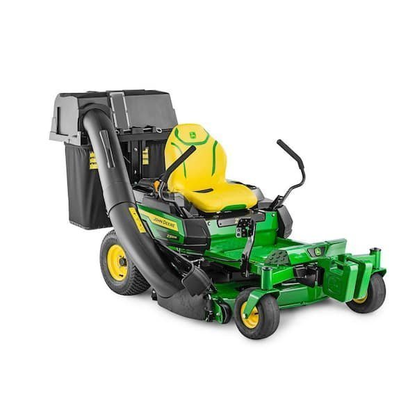 john-deere-lawn-mower-bags-buc11342-40_600.jpg John Deere 42-inch Zero-Turn Mower Twin Bagger: 6.5 Bushel Grass Collection System