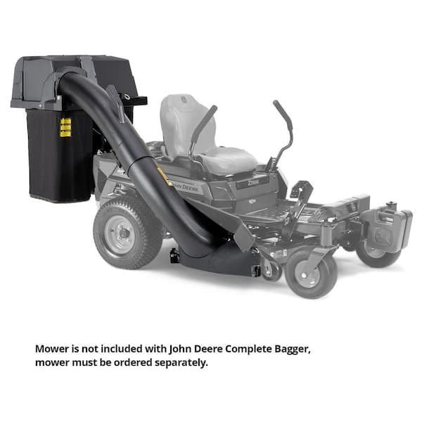 john-deere-lawn-mower-bags-buc11342-c3_600.jpg John Deere 42-inch Zero-Turn Mower Twin Bagger: 6.5 Bushel Grass Collection System