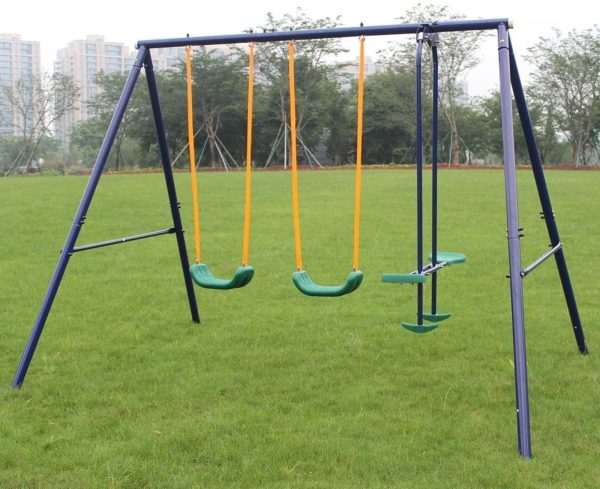 metal-swing-set-outdoor-with-glider-for-kids-toddlers-children.jpg Durable Metal Swing Set with Glider – Perfect Outdoor Play for Kids