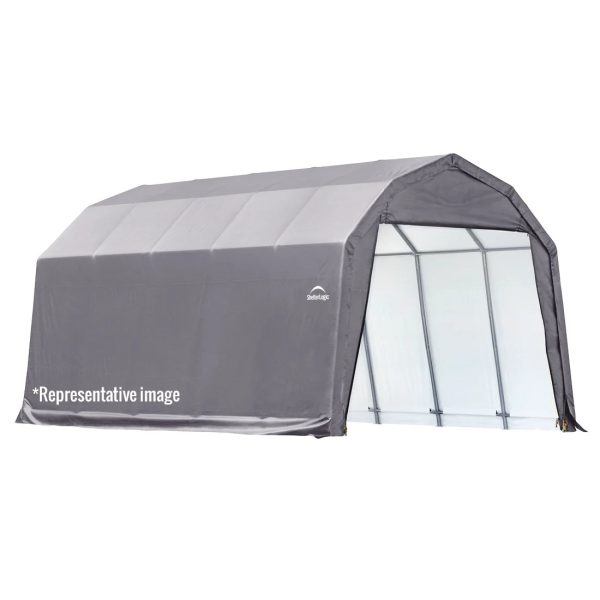 n1-25-1.jpg ShelterCoat Custom Round Wind and Snow Rated Shelter, 12 ft. x 20 ft. x 8 ft. Standard PE 9 oz. Grays