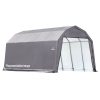 n1-26-1_a0ff9c6f-b51c-47fd-a7bd-aa5d9e4b60fd.jpg ShelterCoat Custom Round Wind and Snow Rated Shelter, 12 ft. x 20 ft. x 8 ft. Standard PE 9 oz. Grays