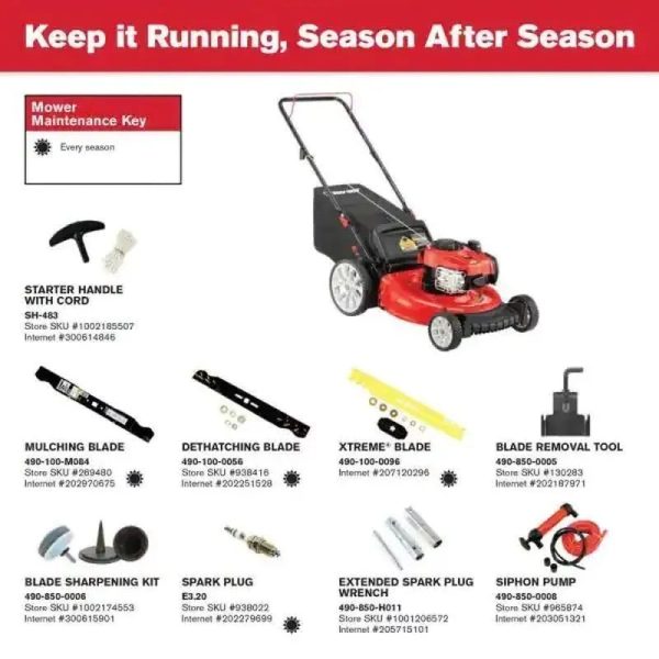 s-l1600_3-1-1.jpg 21in. 140cc Briggs & Stratton Self Propelled Gas Lawn Mower with Mulching Kit Included