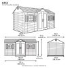 shopping-2023-05-29T175808.393-1-1.jpg Lifetime 15 ft. x 8 ft. Outdoor Garden Storage Shed with Double Doors & Skylights