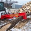 tm_pro_carrying_log.jpg TM Pro Log Splitter Skid Steer Attachment (24”, 30” or 36” Stroke)