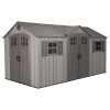 Lifetime 15 Ft X 8 Ft Outdoor Storage Sheds – 60318