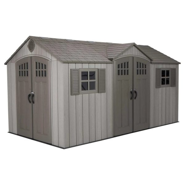 Lifetime 15 Ft X 8 Ft Outdoor Storage Sheds – 60318